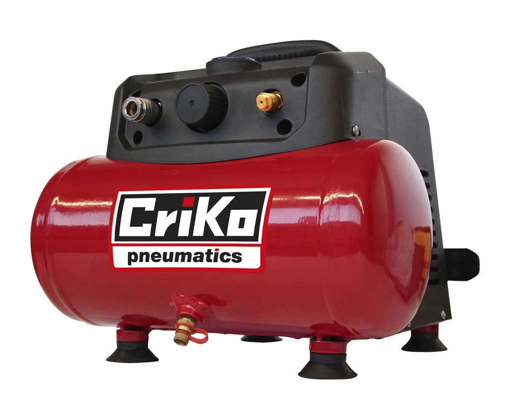 Compresseur Criko 6L + agrafeuse - AD Outillage