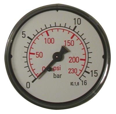 RONDE MANOMETER