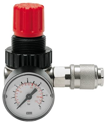DRUKREGELAAR VOOR COMPRESSOR MET SNELKOPPELING