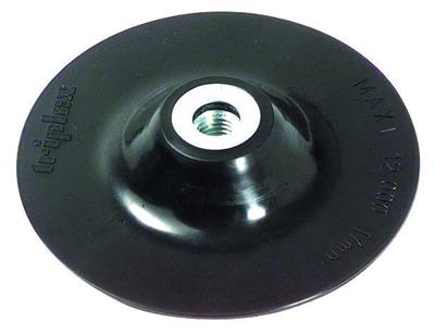 Schuurschotel rubber voor slijper - M14 uitboor