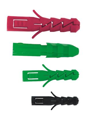 60 ASS. PLUG POLYETH. Ø5 à 8  - SCHROEF 2,5 à 6mm