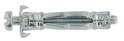 30 PLUG MET. + VERANKERING Ø8 - M4x32 - VIJS RONDE