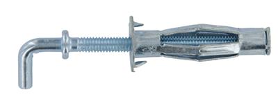 8 PLUG MET. + VERANKERING Ø8 - M4x32 -+SCHARNIER