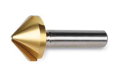426T - CONISCHE VERZINK FREZEN 3SNIJKANTEN HSS+TIN