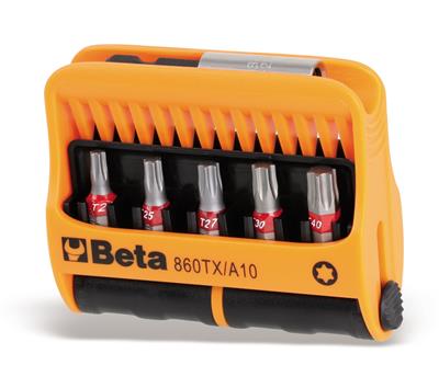 860TX/A10 10 BITS MET TORX® PROFIEL EN BIT HOUDER