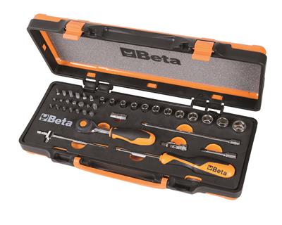 900/C12MR 12 Doppen + 27 Toebehoren