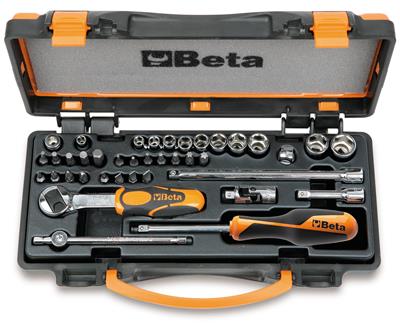 900MC/C32 set dopsleutels en toebehoren 1/4"