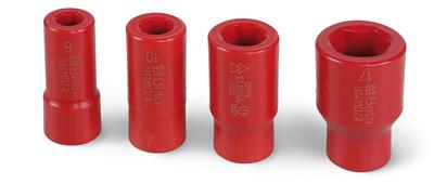 914MQA/S4 Jeu de 4 Douille s 6 pans 