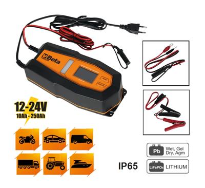 1498H/8A-Chargeur batterie élect. 12-24V  