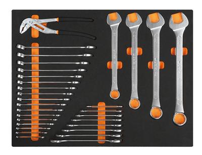 PLATEAU THERMOFORMÉ SOUPLE AVEC COMPO D'OUTILS