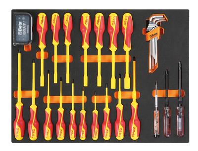 PLATEAU THERMOFORMÉ SOUPLE AVEC COMPO D'OUTILS