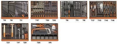 5904VI/3T-COMPOSITION DE 142 OUTILS