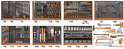 5908VG/2T-COMPOSITION DE 212 OUTILS
