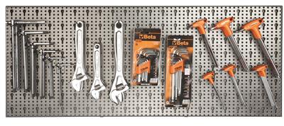 6600 M/59-PRESENTOIR MURAL 220 OUTILS