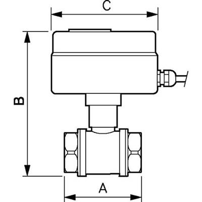 Elektrogestuurd ventiel